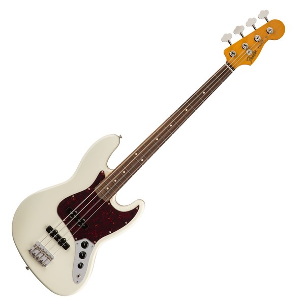 Fender Classic '60s Jazz Bass Lacquer PF, Olympic White