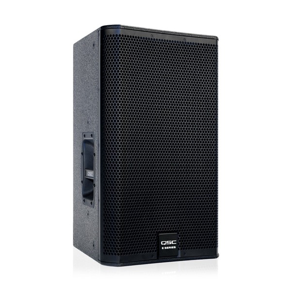 QSC E Series E112 12'' Passive PA Speaker, Front Angled Right