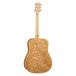 Dean AXS Quilt Ash Dreadnought, Gloss Natural - Back