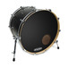 Evans EQ3 Resonant Black Bass Drum Head, 22''