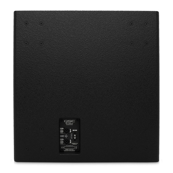 QSC E Series E118SW 18'' Passive PA Subwoofer, Rear Panel