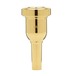 Denis Wick Heavy Top 4AL Trombone Mouthpiece, Gold Plate