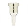 Denis Wick Heavy Top 6BS Trombone Mouthpiece, Silver Plate