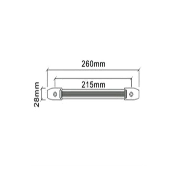 Flexible Carry Handle with Fittings