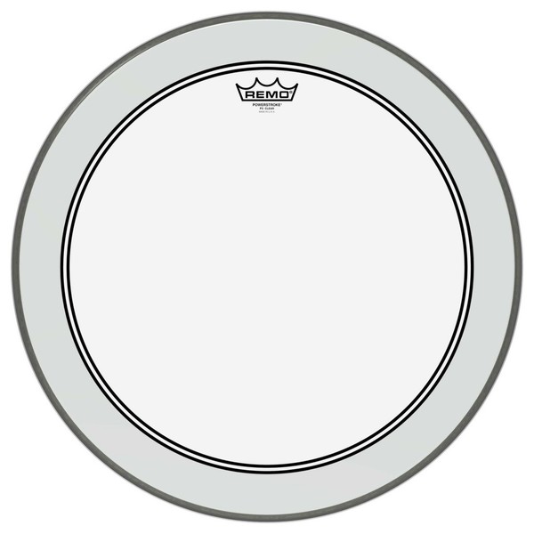 Remo Powerstroke 3 Clear 22'' Dot Bass Drum Head