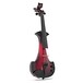 Bridge Lyra Electric Violin, Black and Red main