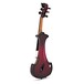 Bridge Lyra Electric Violin, Black and Red back