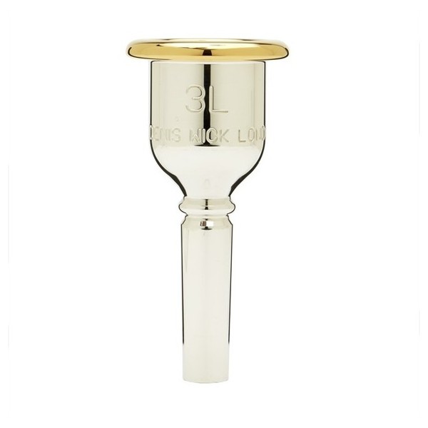 DISC Denis Wick Tuba Heritage 3L Mouthpiece, Gold Rim at Gear4music