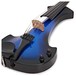 Bridge Lyra Electric Violin, Black and Blue close