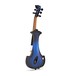 Bridge Lyra Electric Violin, Black and Blue back