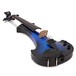 Bridge Lyra Electric Violin, Black and Blue angle