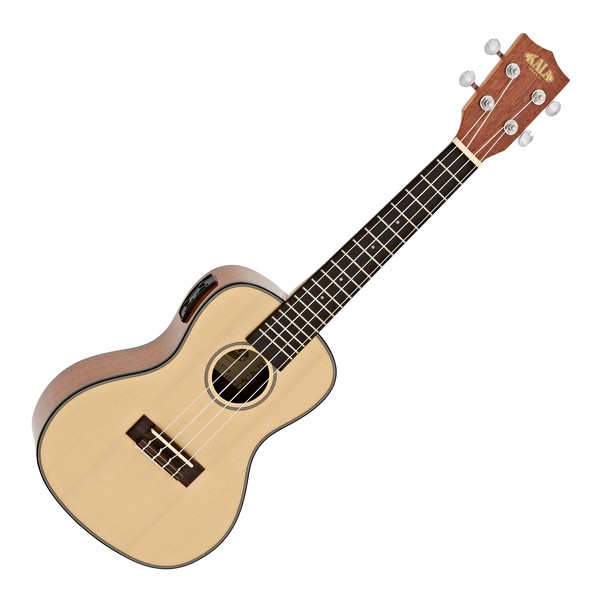 Kala KA-SCGE Electro-Acoustic Concert Ukulele, Gloss