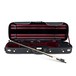 Bridge Lyra Electric Violin, Mallard Illusion case open