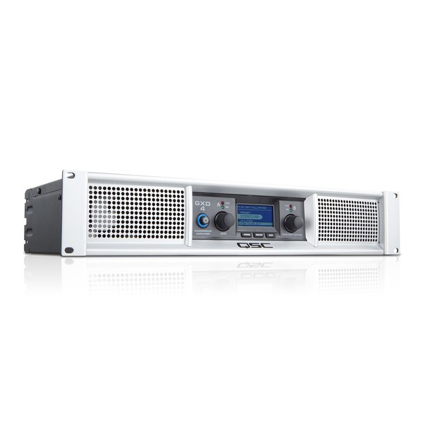 QSC GXD 4 Power Amplifier, Front Angled Right