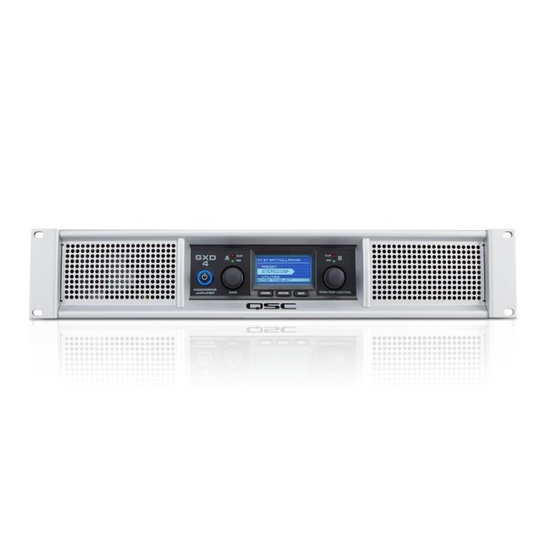 QSC GXD 4 Power Amplifier, Front Panel