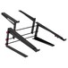 Magma Control Stand II, Black - Angled Empty