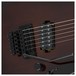 Charvel Super Stock Model 1888 Ltd Ed, Dark Brown Sunburst - Bridge