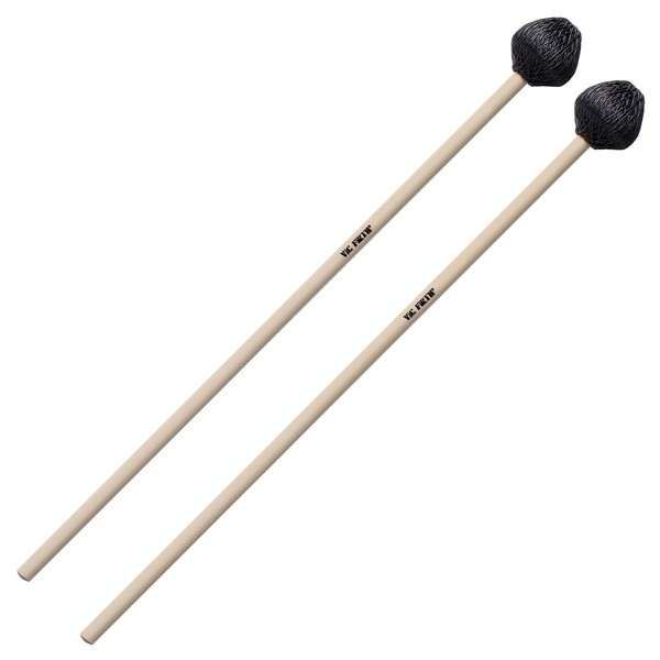 Vic Firth Corpsmaster Keyboard Mallet, Medium Weighted Rubber Core - Main