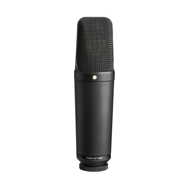 Rode NT1000 Studio Condenser Microphone, Black Edition - Nearly New - Front