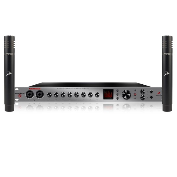 Antelope Audio Discrete 8 Basic with Free Verge Microphone - Full Bundle