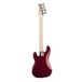 Dean Paramount Bass Guitar Maple, Metallic Red - Back