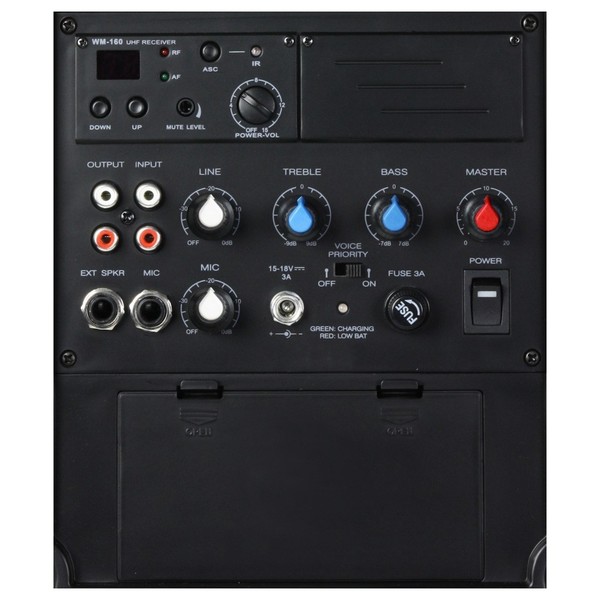 LD Systems Roadboy 65 Portable PA Speaker with Headset Microphone Controls