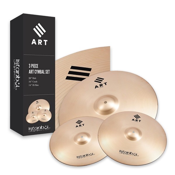 Istanbul Agop ART 3 Piece Cymbal Set