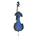 Bridge Draco Electric Cello, Black and Blue back