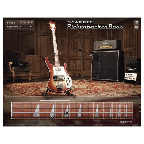 Native Instruments Komplete 12 Select - Scarbee Rickenbacker Bass