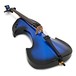 Bridge Draco Electric Cello, Black and Blue 