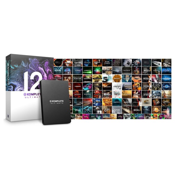 Native Instruments Komplete 12 Ultimate Update from K8U-K11U - Included Products