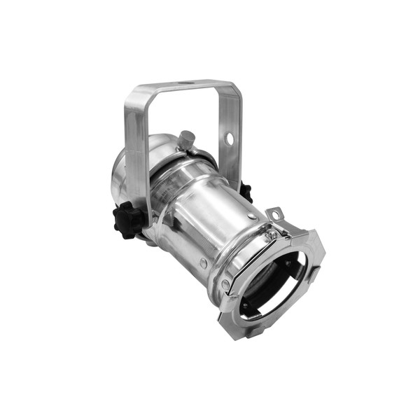 Eurolite PAR-16 Spotlight with GU-10 Socket, Silver Front view
