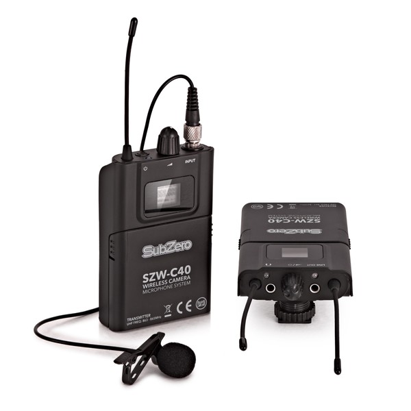 SubZero SZW-C40 Lavalier Camera Microphone System