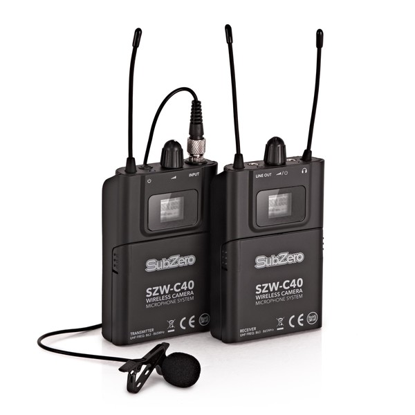 SubZero SZW-C40 Lavalier Camera Microphone System