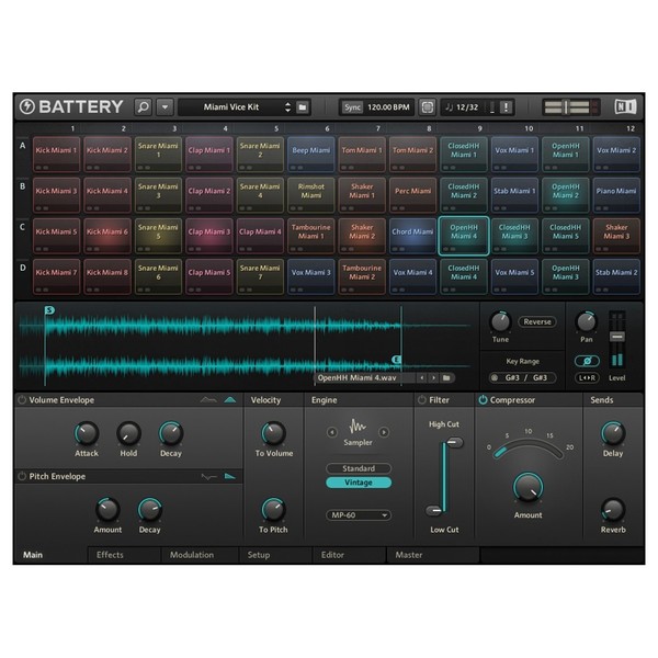 NI Komplete 12 - Battery