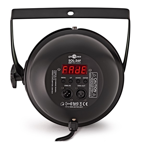 177 x 10mm LED Par Can by Gear4music