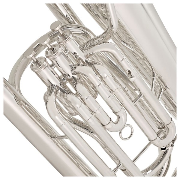 Besson BE177 Prodige Eb Tuba, Silver Plated, Valves