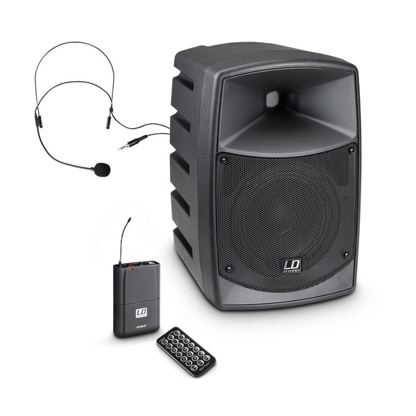 LD Systems Roadbuddy 6 Portable PA Speaker with Headset Microphone