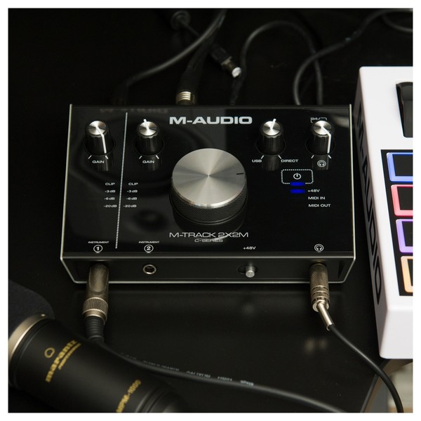 【中古品】M-AUDIO M-TRACK 2X2M オーディオインターフェイス M-AUDIO M-TRACK 2X2 オーディオインターフェース 中古】M-Audio 24bit