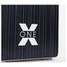 Schlagwerk X-One Hard Coal Stripes Cajon - Logo Veneer Close Up