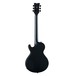 Dean Thoroughbred Stealth, Black Satin w/EMG - back