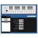 Korg nanoKEY2 USB MIDI Controller, Blue/Yellow - Editor