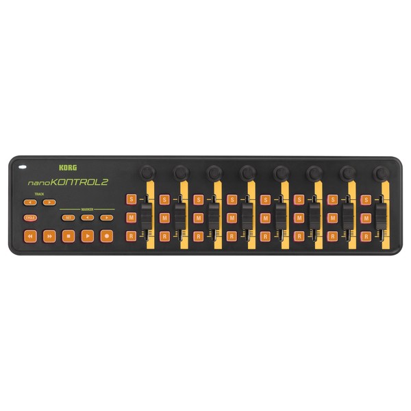 Korg nanoKONTROL2 USB MIDI Controller, Orange - Top