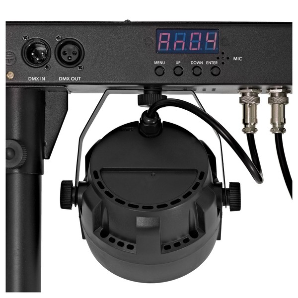 Mini Party LED and Laser Par Set by Gear4music back close