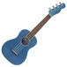 Fender Zuma Classic Concert Ukulele WN, Lake Placid Blue Front View