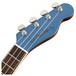 Fender Zuma Classic Concert Ukulele WN, Lake Placid Blue Front of Headstock View