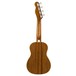 Fender Zuma Classic Concert Ukulele WN, Candy Apple Red Back View