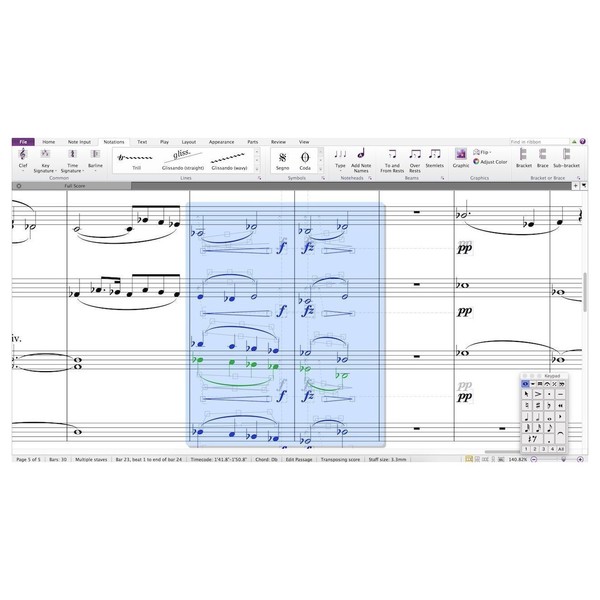 Sibelius Composing and Notation Software - Screenshot 2
