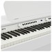 DP-6 Digital Piano by Gear4music, White close angle