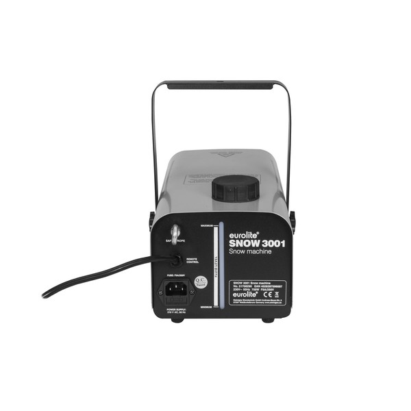 Eurolite Snow 3001 Snow Machine Rear
